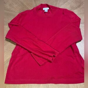 Women’s extra large xl turtleneck red